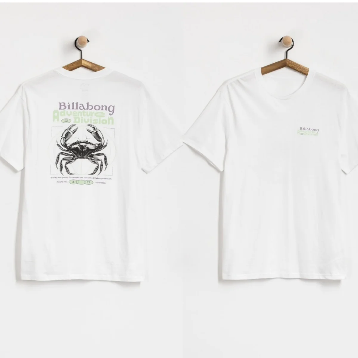 Classic Logo Billa Outdoor Surfing Skateboard Brand T-shirt Cotton Graphic Tee Men Women Summer Streetwear