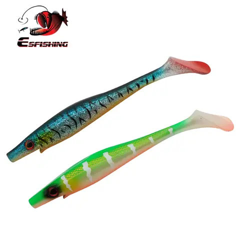 Soft Fishing Lures Hog Shad 100-200mm esfishing
