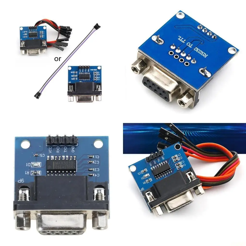 b03f-max3232-От-3-В-до-5-В-db9-гнездо-rs232-Последовательный-преобразователь-в-ttl-Корень-модуля