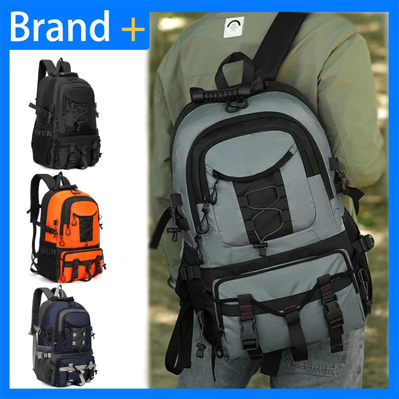 

Уличная походная сумка, большой вместительный рюкзак для хранения багажа для скалолазания, мужской дорожный велосипедный спортивный легкий удобный рюкзак для кемпинга