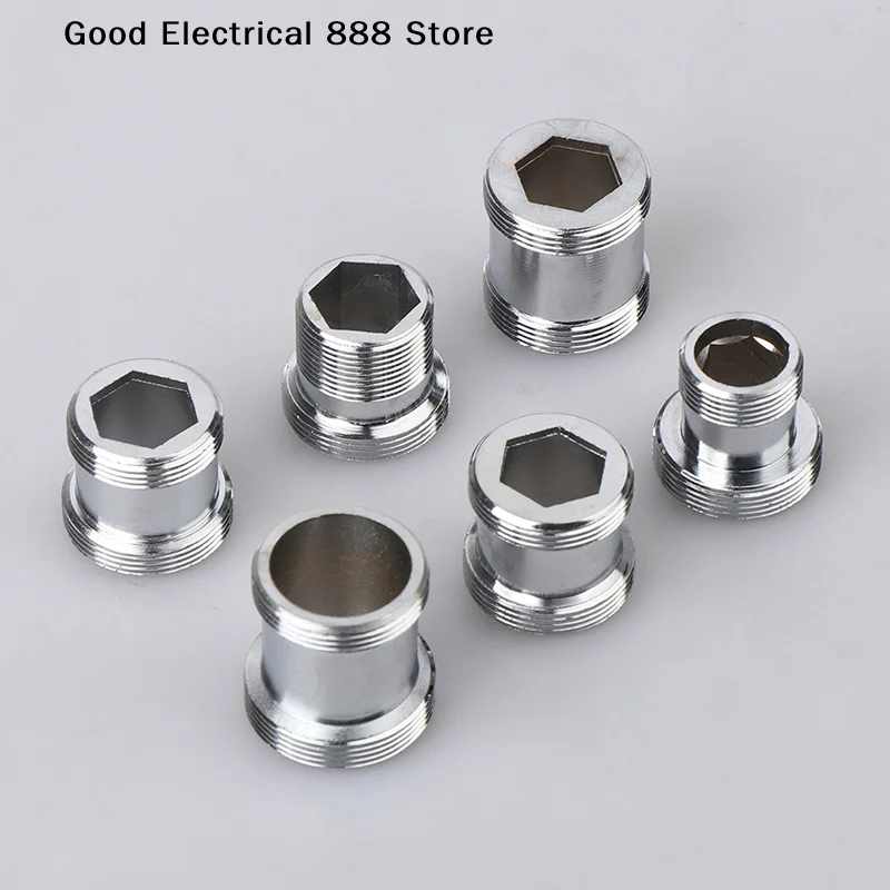 

Thread M18 M20 M22 Male Thread Transfer M22 Male Thread Brass Connector for Bathroom / Kitchen Faucet Spout Aerator Accessories