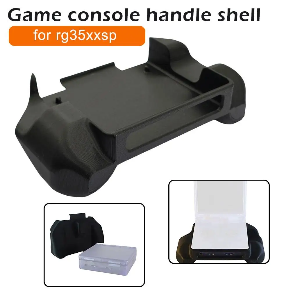 Game Console Handle Shell Black 3D Printing For Rg35xxsp Handle Housing For Rg35xxsp Game Console Accessories P8O8