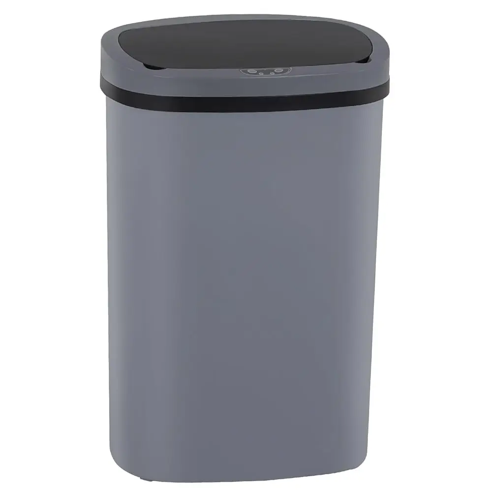 

13 Gallon Trash Can Kitchen Trash Can Automatic Garbage Can With Lid Touch Free High-Capacity Motion Sensor For Kitchen Bedroom
