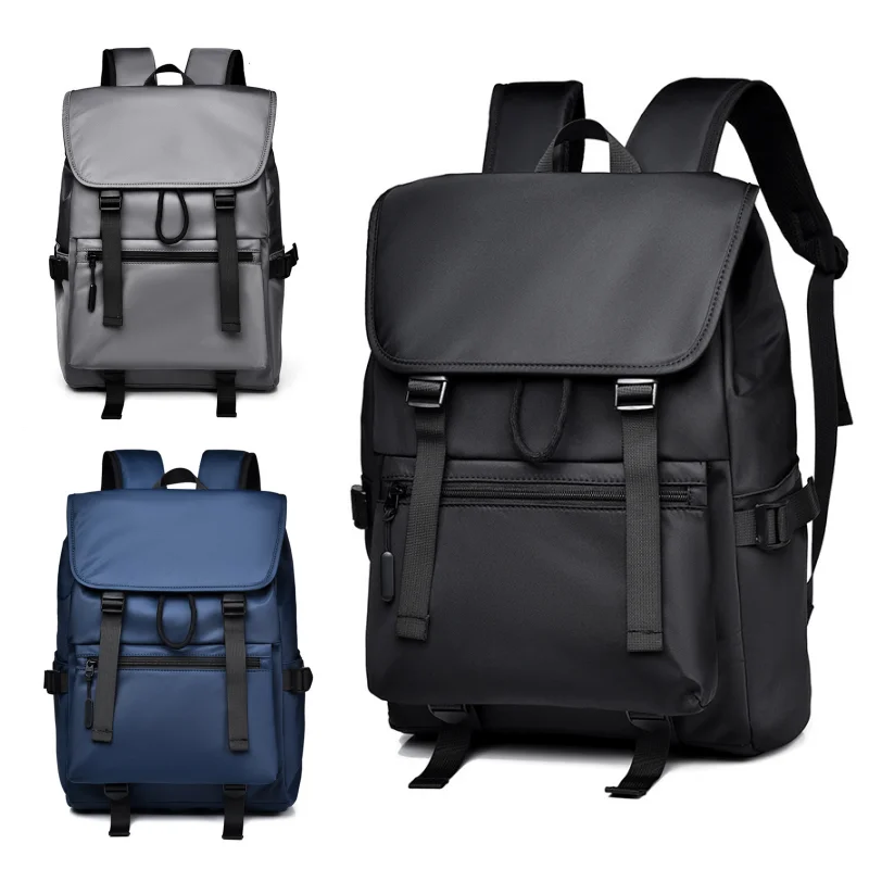 

New Business Men's Backpack, Outdoor Leisure Travel Backpack, Large-capacity, Wear-resistant and Waterproof Student Schoolbag