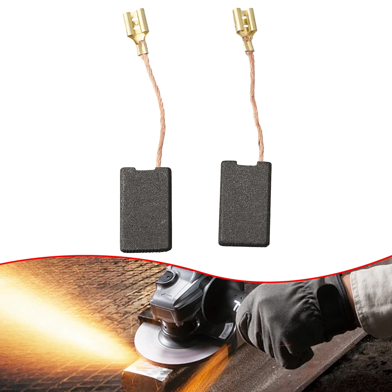 2 шт. угольные щетки 1617014126 совместимые с отбойным молотком GBH10DC для GSH11E GBH11DE запасные части