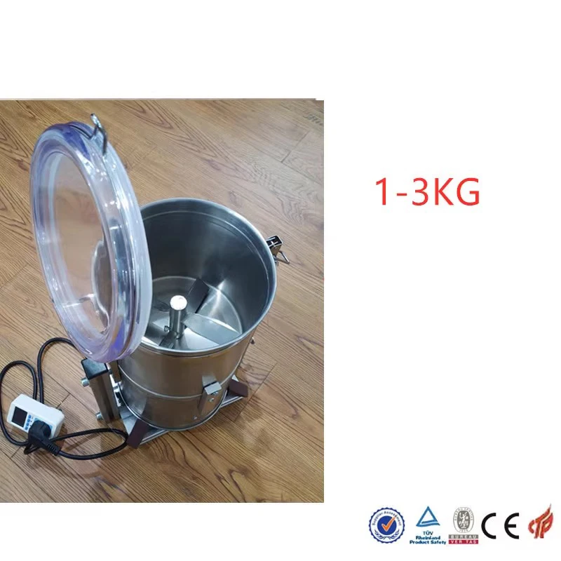 Mini Mixer 1-3KG Capacity Lab Use Powder Particle Mixing Machine Rapid Mixing Restaurant Seasoning Mixer