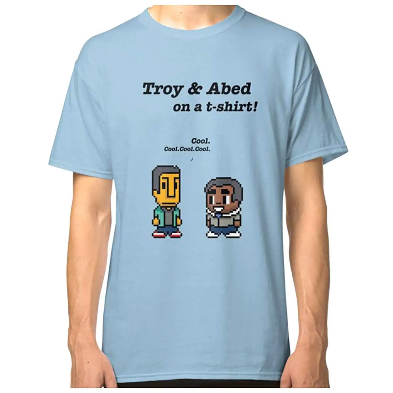 Troy and Abed amp middot Community   TV Show Classic, t-Shirt DMN, Hoodie BlackPrinting vintage Luxury oversizedAnime G