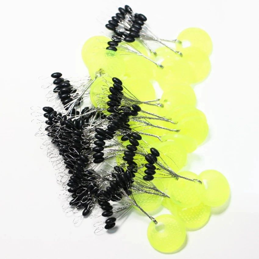 Jigs carpfishing 120 uds – Negros con flotador y tapón ovalado - imagen 5