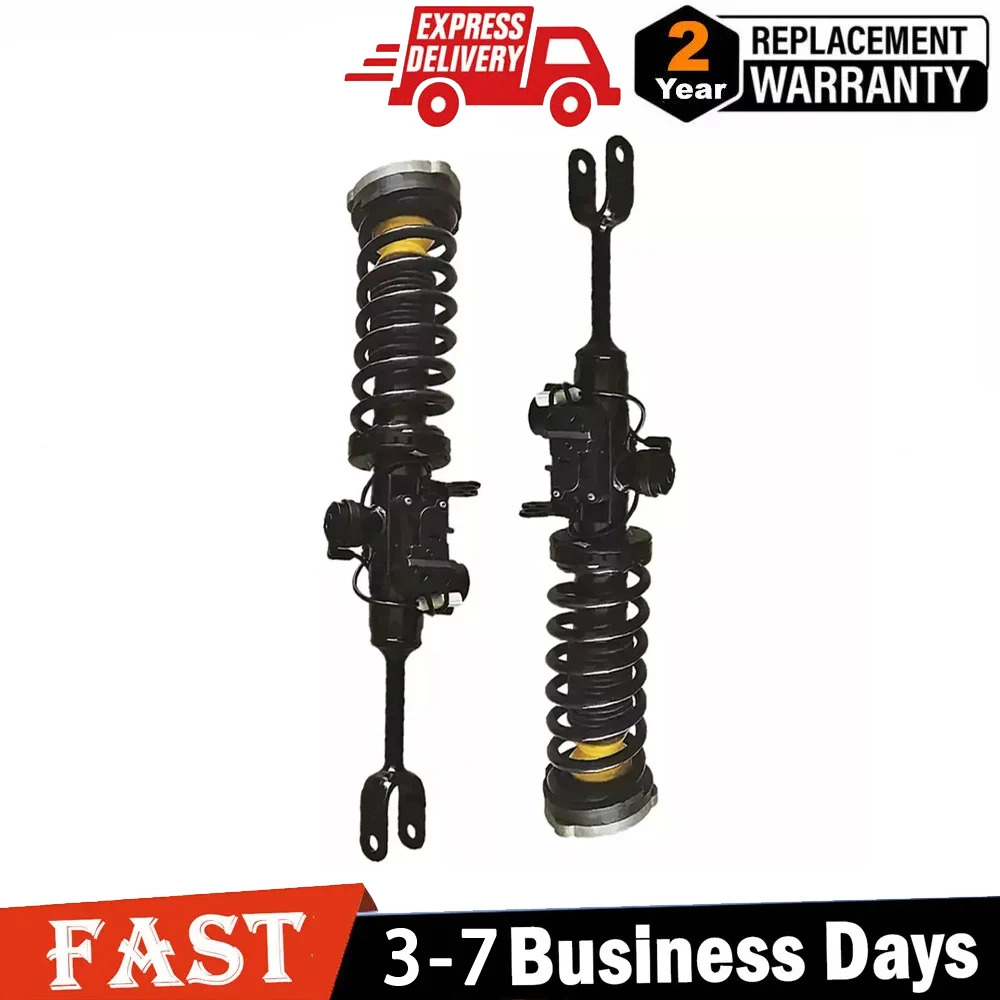 2x Front Shock Absorbers Struts Assys w/EDC For BMW F01 F02 F07 F10 550i 750Li