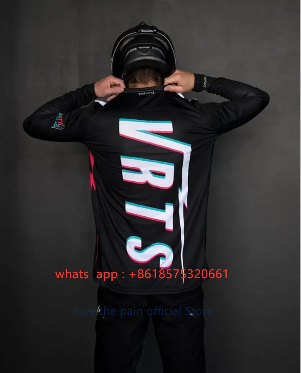 Virtuous Vrts Men Mtb Bike Motocross Jersey Bmx Mountain Downhill Bike Clothing Enduro Racing Shirt Breathable Jerseys Dh New