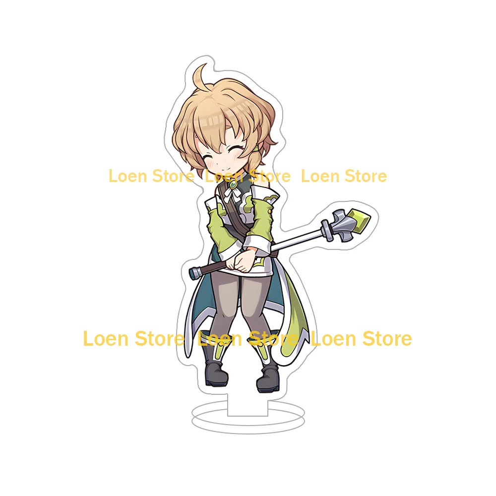 كونو سوباراشي سيكاي ني شوكوفوكو wo! Yunyun Kyouya Mitsurugi Cremea Fio Acure Megumi Rakless mini Anime Figure حامل أكريليك #4