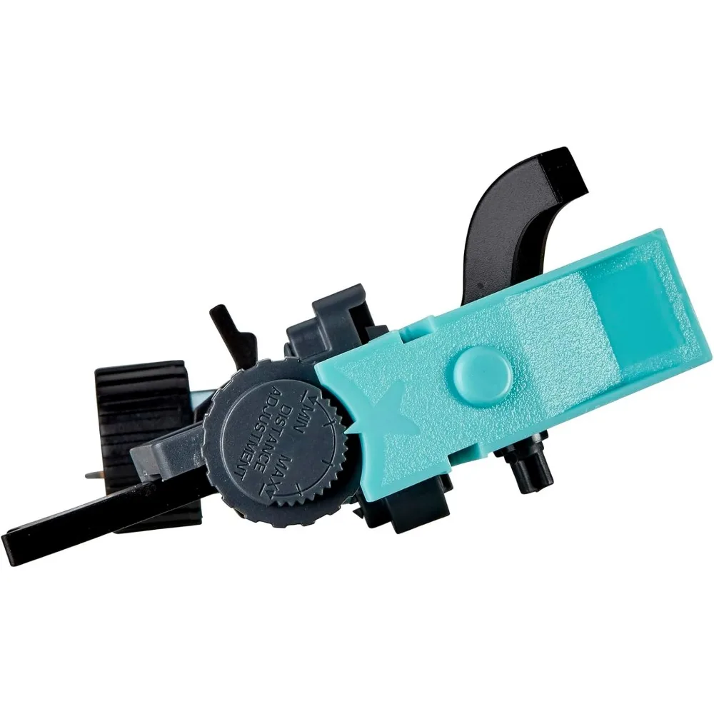 irrigatore da giardino a impatto per pulsazioni su punta metallica 300008, regolabile a 360 gradi