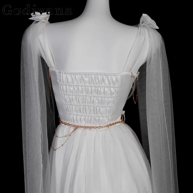 Fairy Vacation Wedding Dress for Women Original Lolita Style Long Dress Female Elegant Princess Party Daily Wear Dress