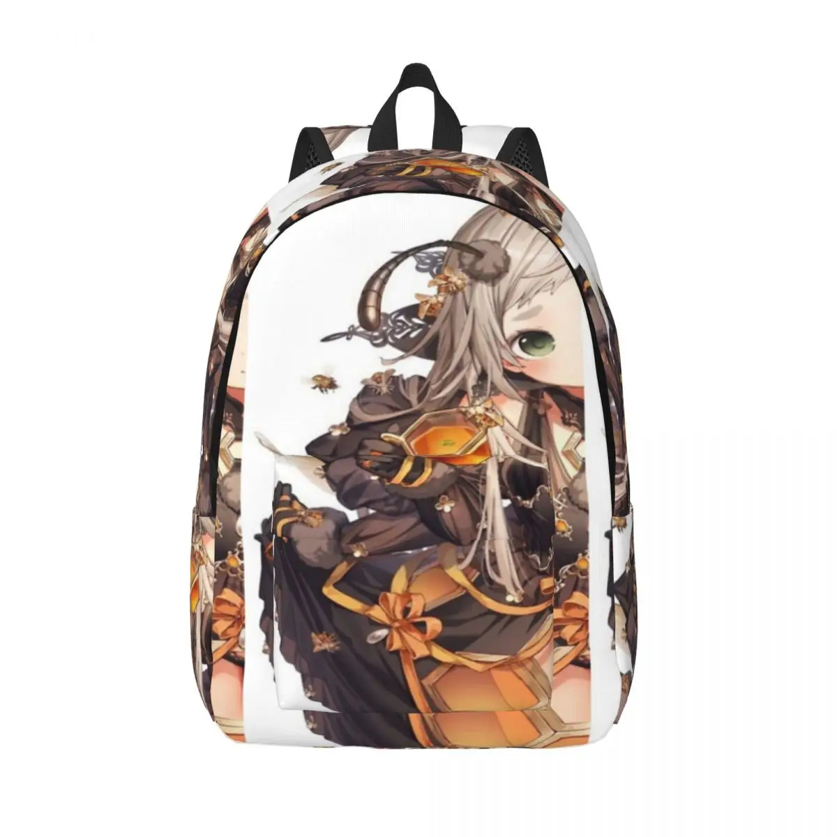 

Bee Queen Anime Girl Простой и стильный рюкзак Холщовый рюкзак Мужской рюкзак