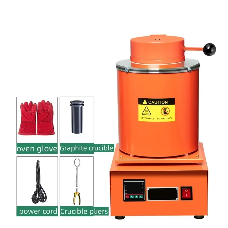 Hot Selling Mini/Portable Electronic Melting Furnace For Metal Gold/Silver