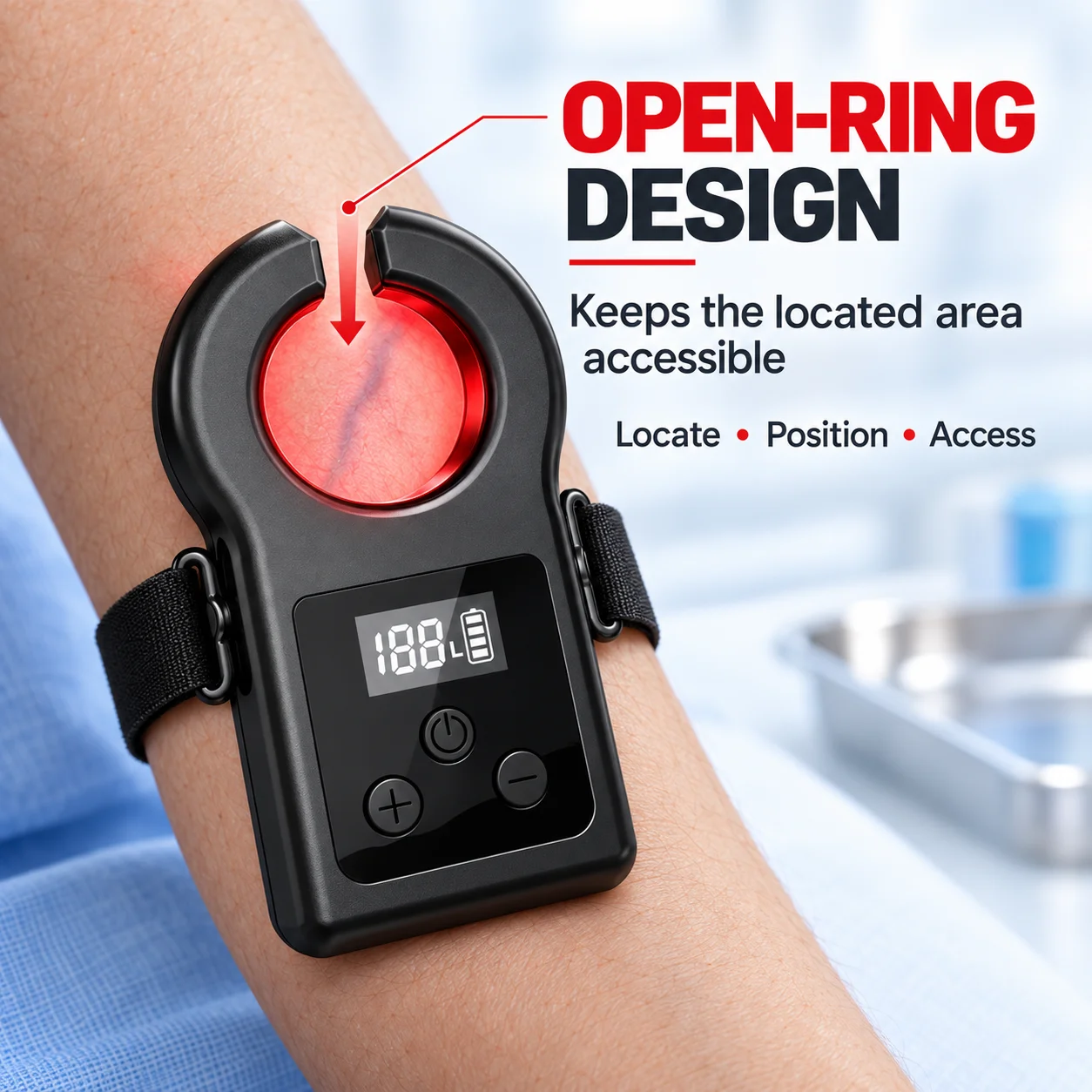 Portable Medical Infrared Vein Locator Machine Nurse Injection Helper Handheld Vein Viewer Smart Infrared Vein Finder Device