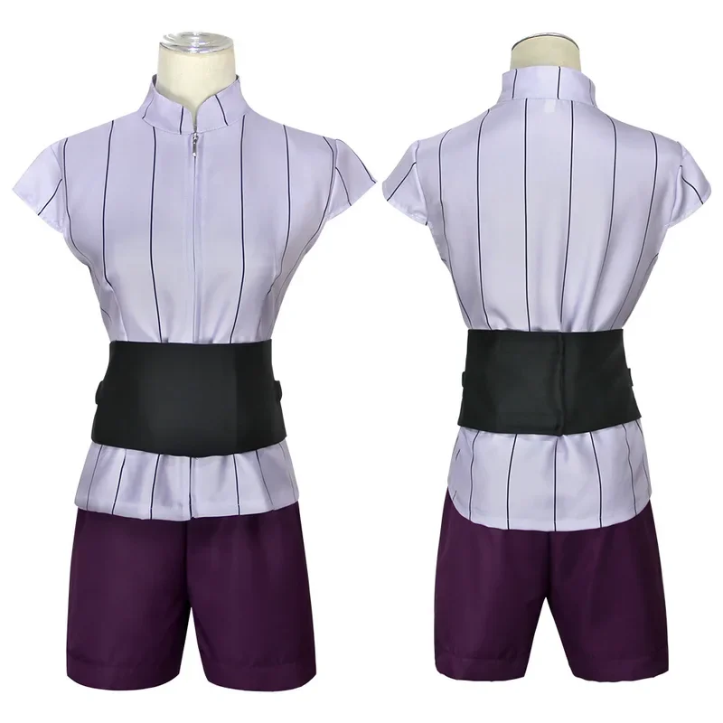 Hyuga Hinata Costume Cosplay parrucca donna abiti Halloween Carnival Party Suit Hyuuga Ninja Cosplayer viola lunga parrucca carina