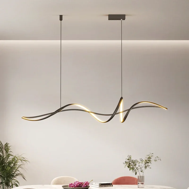 

Modern Dining Room Lamparas Decoracion Hogar Moderno Smart LED Pendant Lights Decoration Salon Chandeliers Lamp for Dining Room