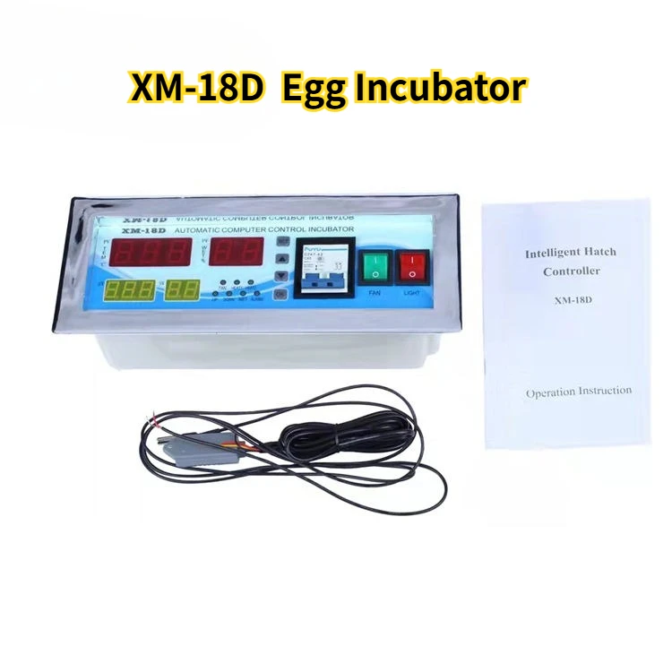 

XM-18D Egg Incubator Digital Automatic thermostat controller Mini egg incubator control system Hatchery Machine