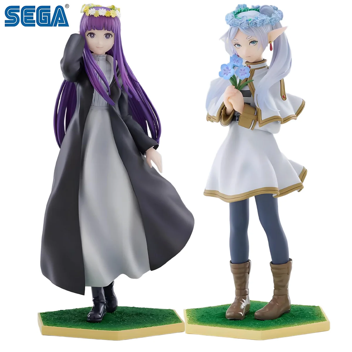 

In Stock Original SEGA Frieren: Beyond Journey's End Fern Frieren Luminasta PVC 18cm Anime Character Model Collection Toys Gifts