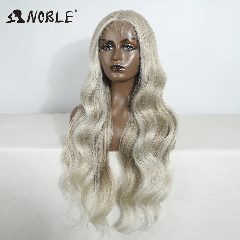 Noble Synthetic Lace Front Wig Long Wavy 30