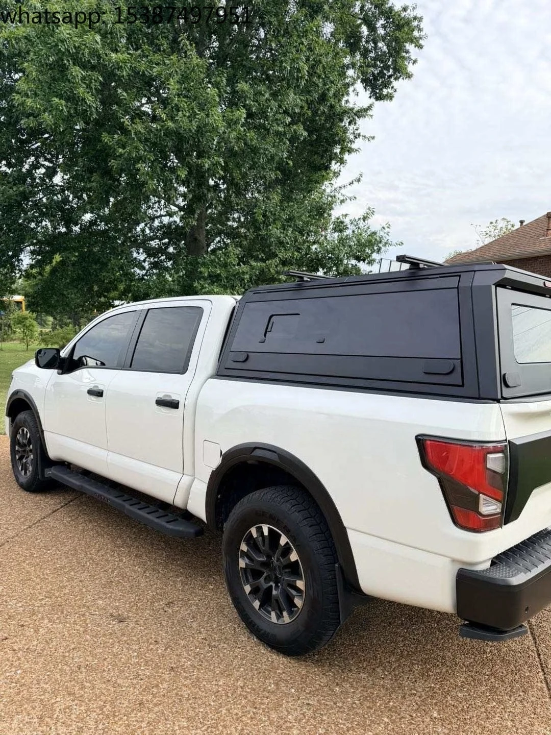 For XINYI Truck Bed Cover Camper Shell 3D Scanning Date Pickup Canopy for NISSAN TITAN 2023 2022 2025 2026 2024 2010+