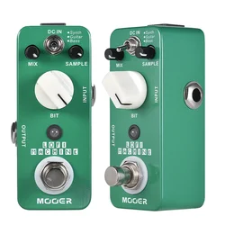 MOOER LOFI MACHINE Sample Reducing Guitar Effect Pedal 3 Modes True Bypass Full Metal Shell Effect Pedal Guitar Accessories