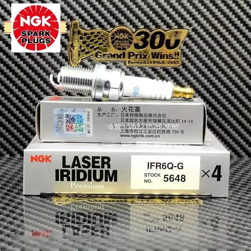 Original NGK OE:A0041591403 IFR6Q-G 5648 Laser Iridium Platinum Spark Plug For Benz CL 600 G65 AMG S600 S600L S65 S680 5.5T 6.0T