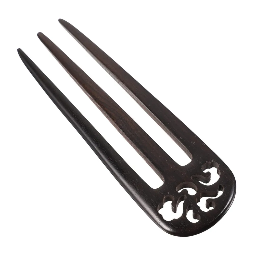 

Древняя китайская заколка для волос, 3-зубчатая палочка для волос, глазурованные украшения, ретро-декор для волос для вечеринок, свадеб