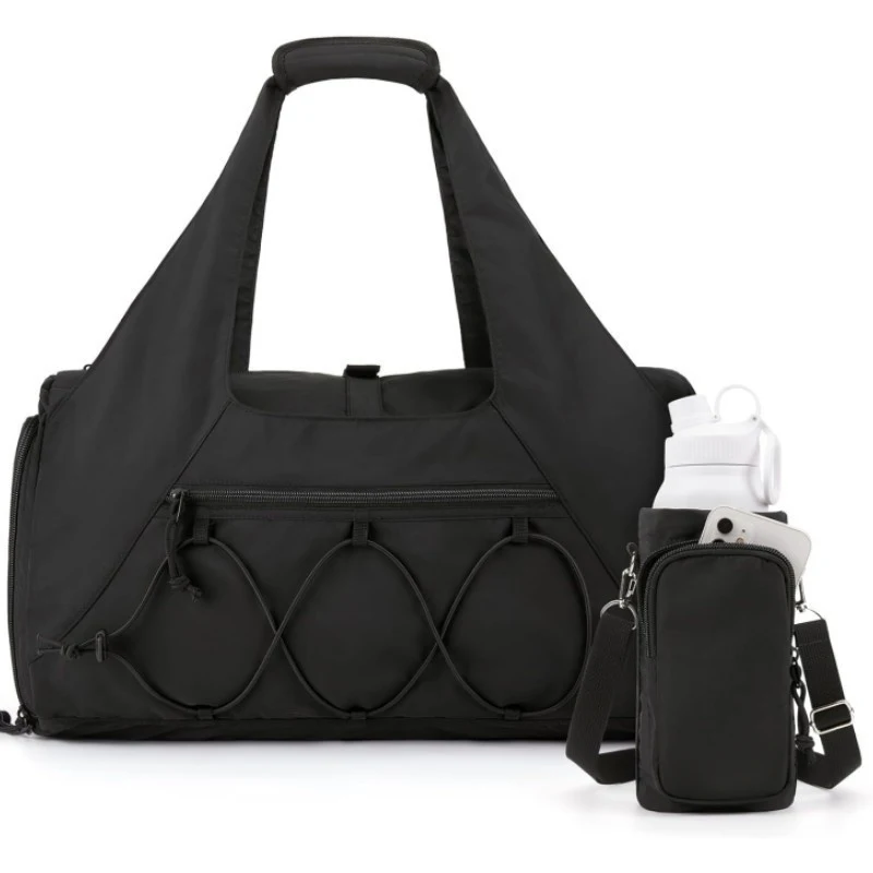 Travel Bag With Separate Shoe Compartment And Durable Solid Color For Weekend Getaways Spacious 20