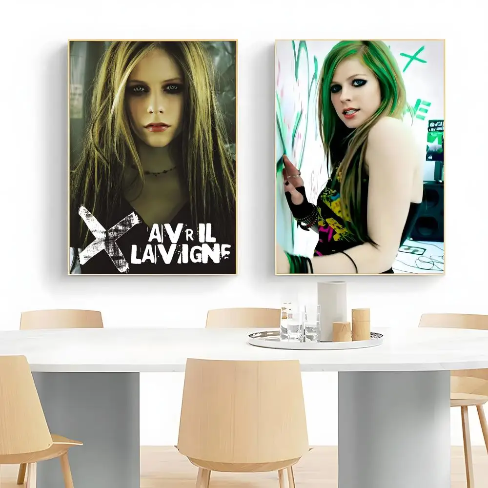 A-Avril R-Ramona Lavigne Singer Poster Wall Art Print Poster Decorative Mural Home Decor Gift Unframed