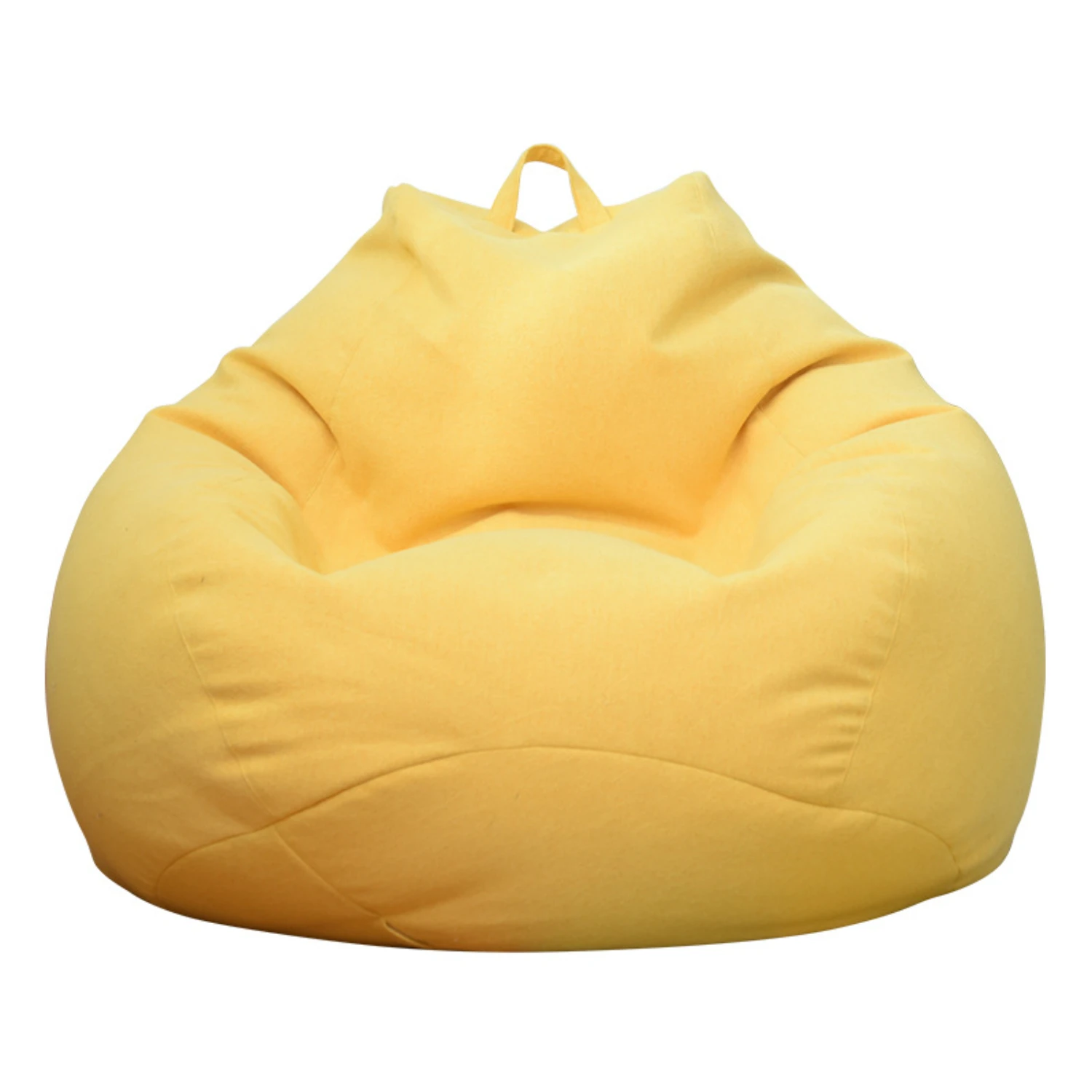 Enhance Your Lounging Experience with Extra Comfort - Elevate Large and Small Lazy Bean Bag Chairs with a Touch of Luxury - Add