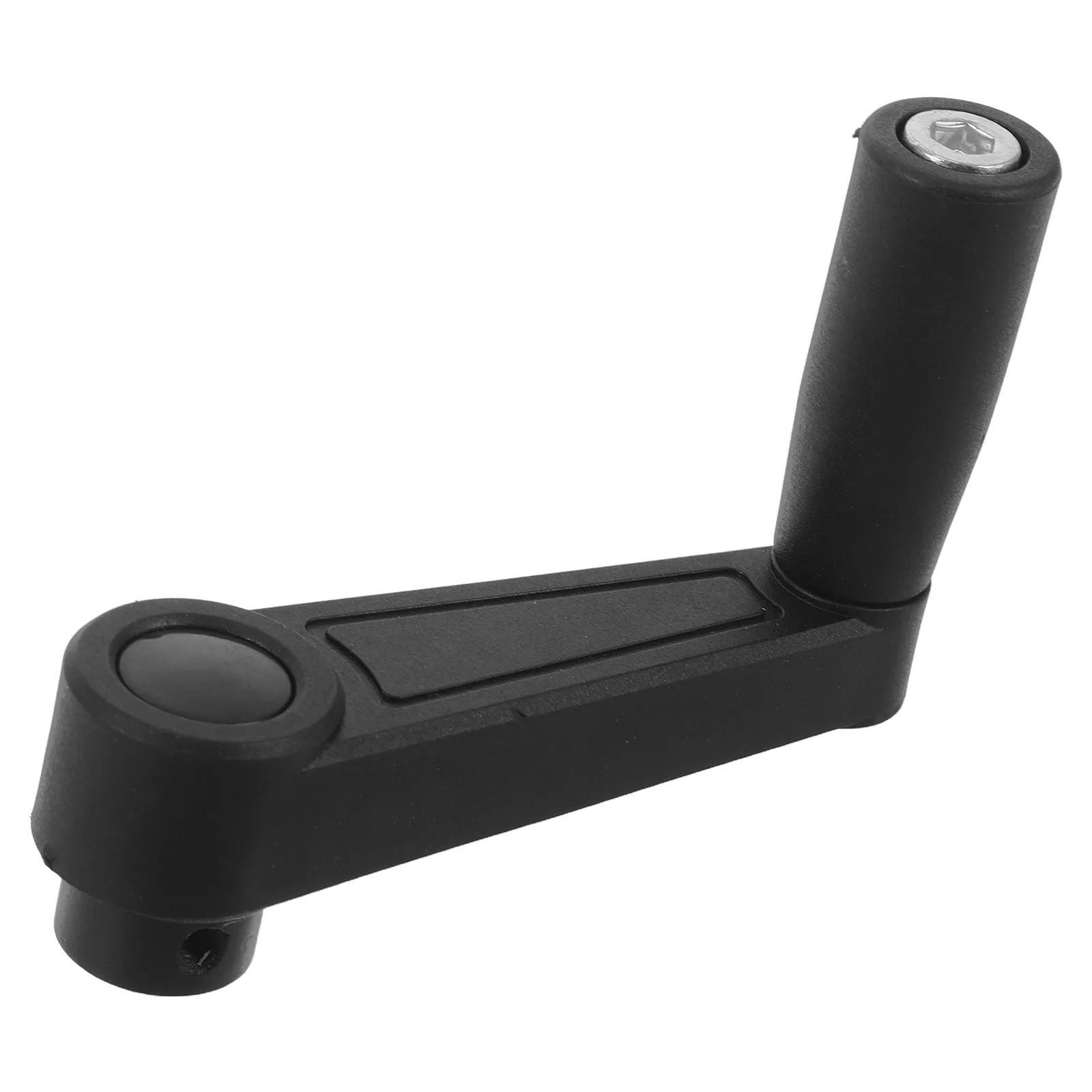 Plastic Crank Handle 10Mm Round Hole Heavy Duty Hand Crank for Generator Manual Winch Replacement Machine Lathe Milling Grinding