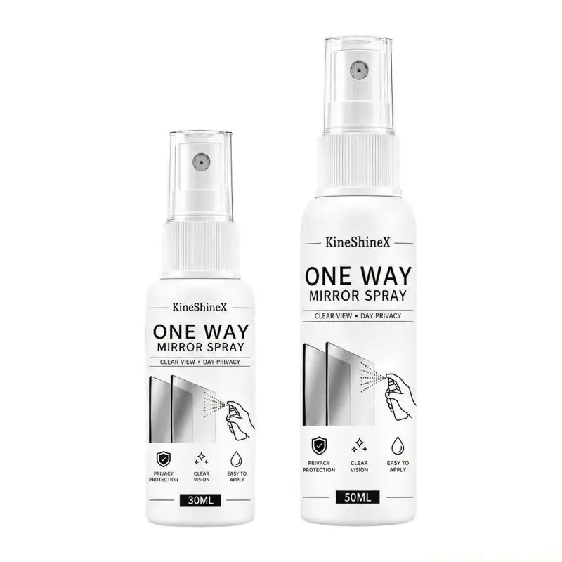 J0MA Reflective Privacy Formula for Glass Window Use, Way Mirror Pump Bottle with Daily Privacy Finish Language