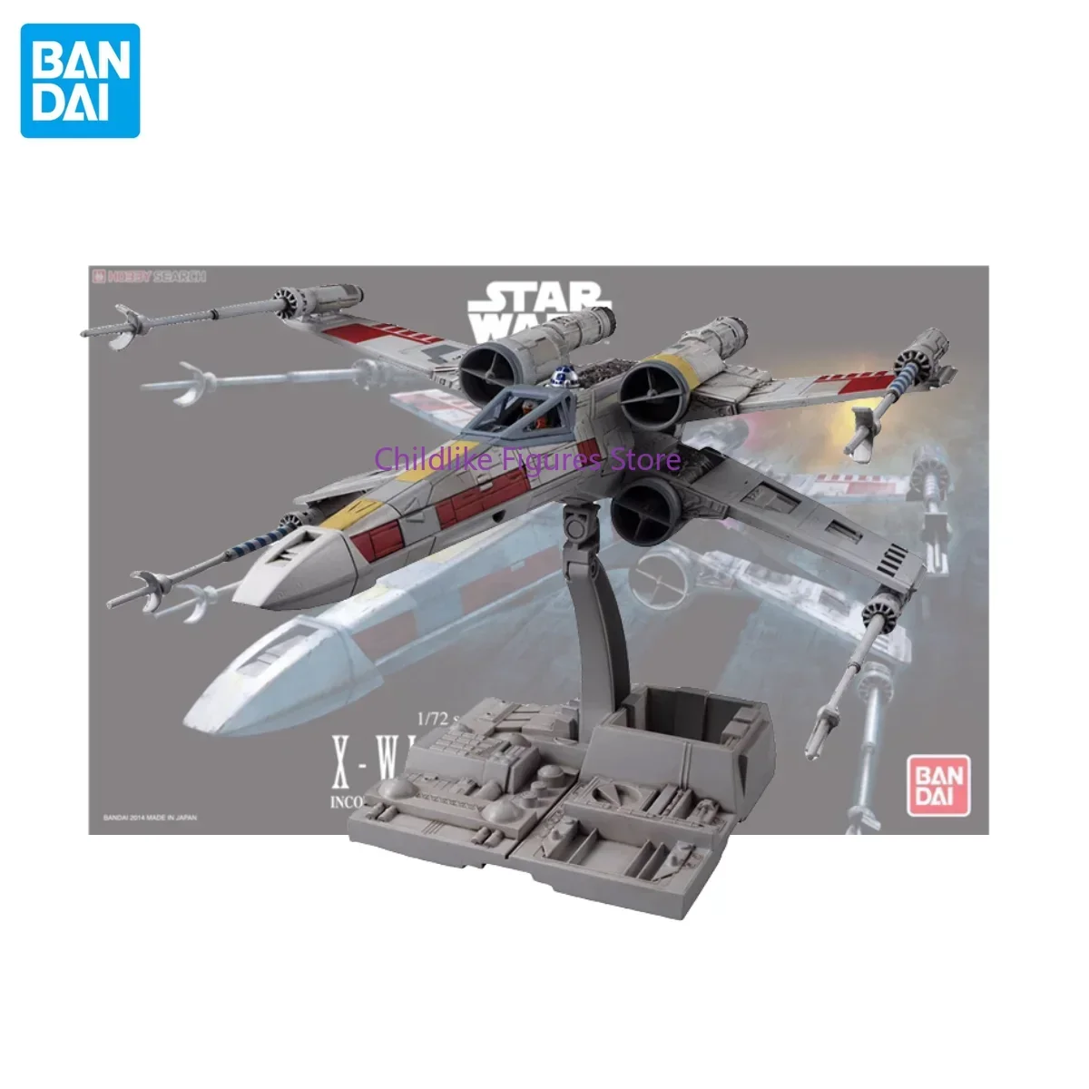 In Stock Bandai Original 1/72 Star Wars Resistance X-wing Starfighter Incom Corporation T-65 X-wing Space Superiority Fighter