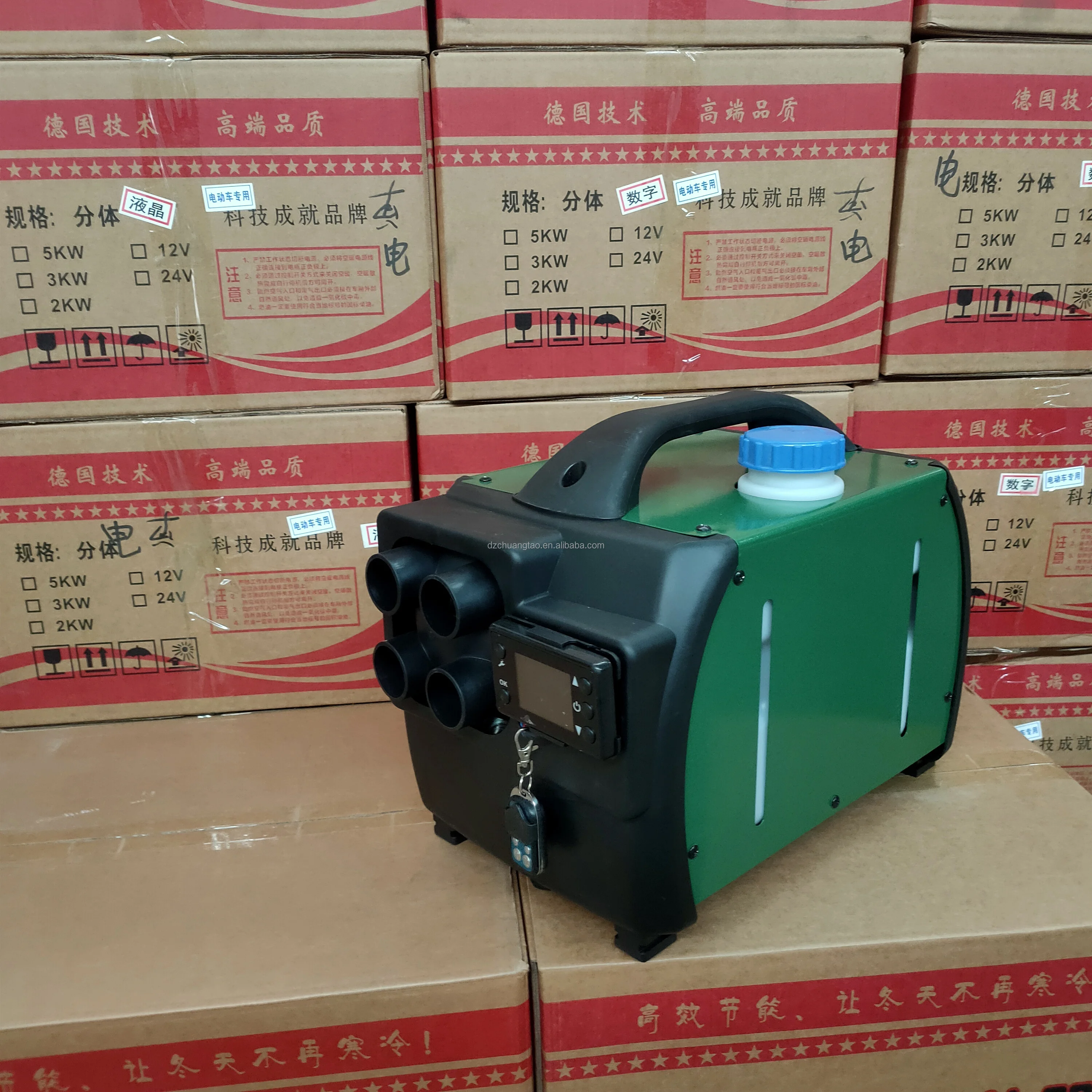 سخان هواء ديزل 12 فولت 24 فولت 5 كيلو وات لسخان السيارة الكهربائي