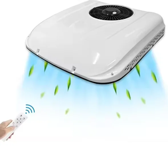

2600W Electric Car Air Conditioner DC12V 24V 72V Parking Air Conditioner Sunroof Air Conditioner For Truck RV Bus Van