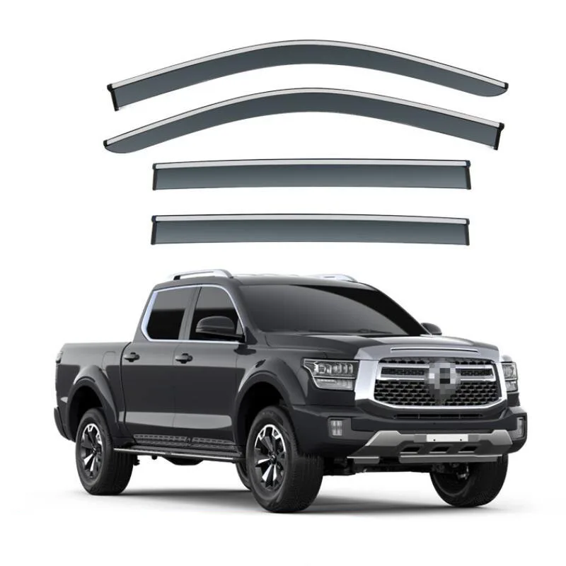 

Side Window Deflector Weather Shield Window Visor Awnings & Shelters For GWM Poer Sahar 2024