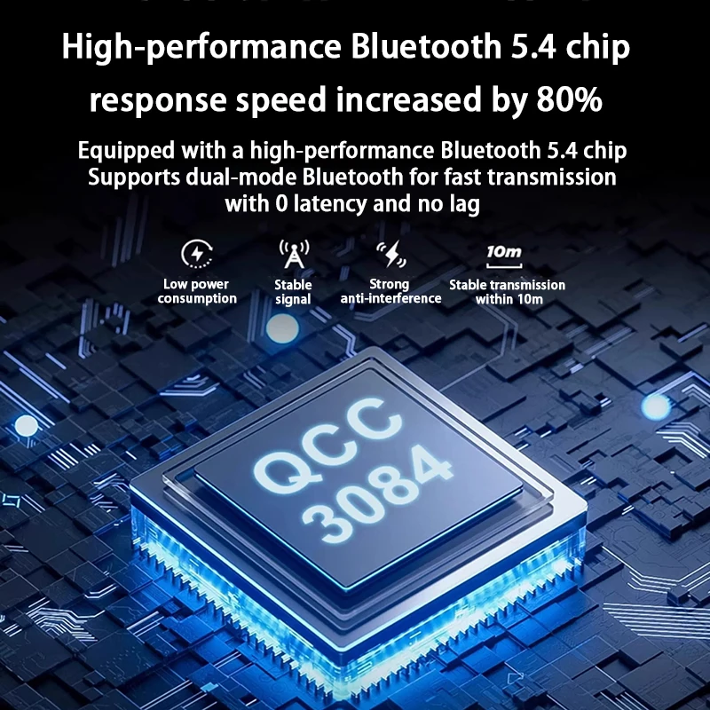 مشغل موسيقى رقمي HIFI لسطح المكتب مزدوج ES9039Q2M DAC QCC3084 بلوتوث 5.4 فك تشفير القرص الدوار للموسيقى يدعم فك تشفير DSD256 DTS