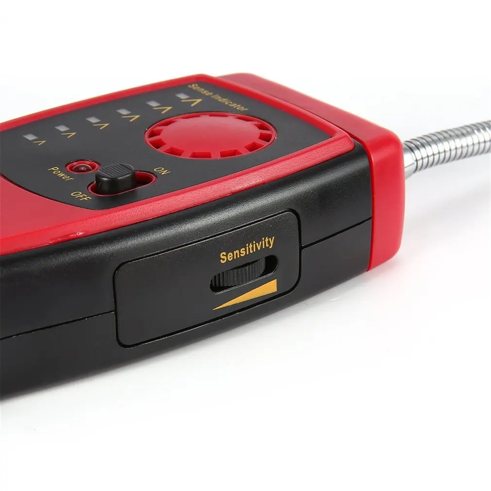 SENSOR inteligente AS8800L Detector de Gas Combustible herramienta de prueba de fugas de Gas Natural inflamable analizador Detector de fugas de Gas metano