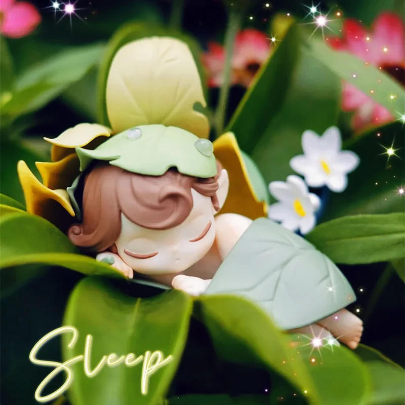 Hot Sale Oringinal Sleep Forest Elves Series Toy Box Cute Spirit Toy Box Action Figure Desktop Collection Toy Girl Birthday Gift