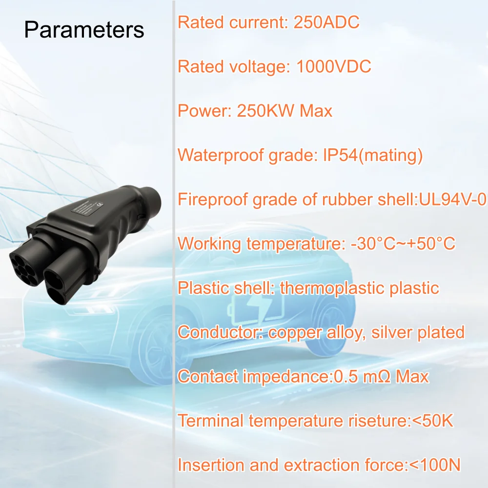 CCS2 to CHAdeMO Adapter for Nissan