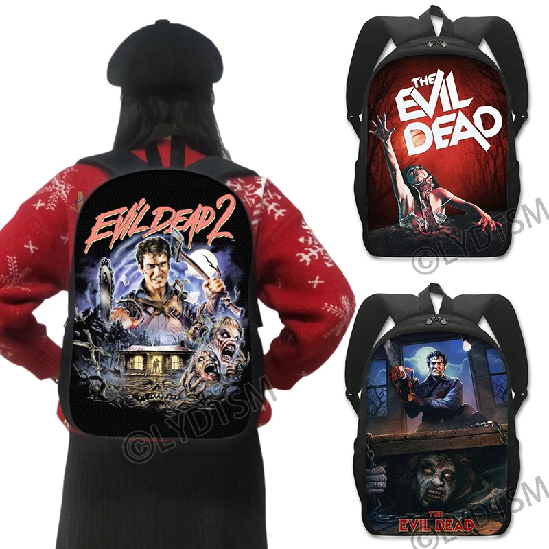 

Рюкзак с принтом «Кошмар Злых мертвецов» для подростков, школьные сумки, студенческий рюкзак для ноутбука, детский рюкзак, сумки для книг