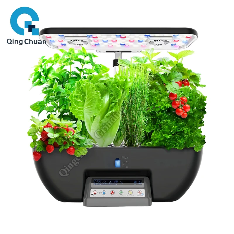 

Гидропоника, машина для выращивания растений, система выращивания растений, 17-струбный светодиодный светильник для выращивания растений, набор для выращивания растений для домашнего садоводства, овощей