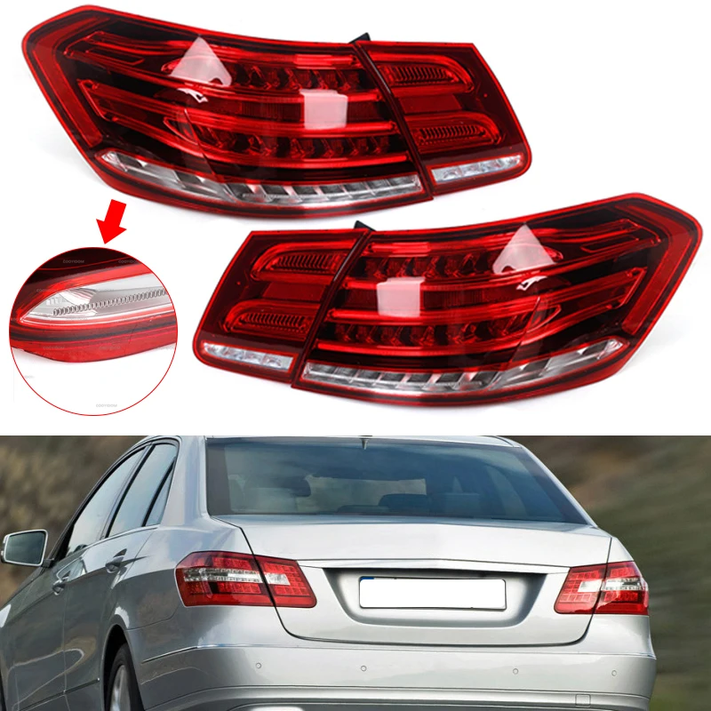 

Car LED lights For Mercedes-Benz E Class W212 2009 2010 2011 2012 2013 Of Upgraded Taillights Brake Stop Turn Signal Lamp