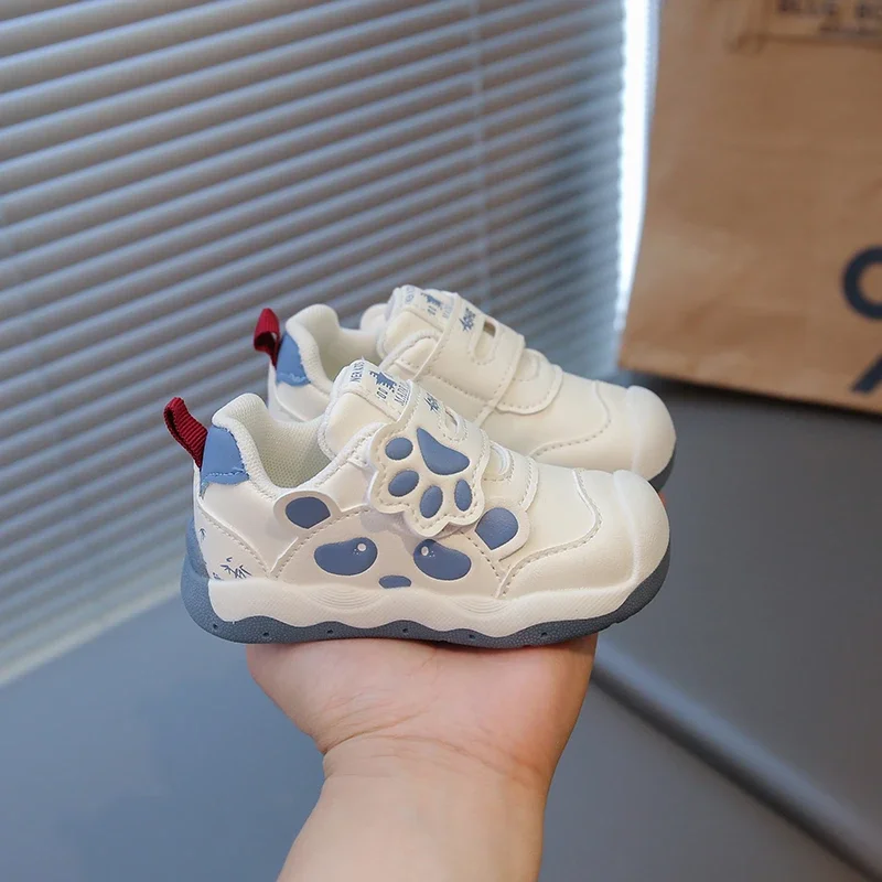

Children Casual Shoes for Girls Boys 2025 Autumn New Fashion Korean Style Soft Bottom Anti-slippery Versatile Baby Walk Shoes