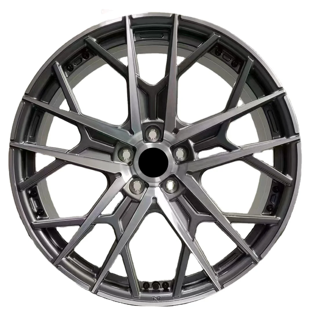 

Passenger Car Wheels Multi Spoke Forge Rims 17 18 19 20 22 23 24 Inch 5x120 5x112 Light Weight Forged Alloy for tes