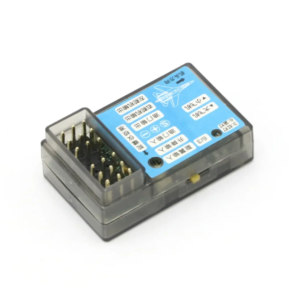 Airplane Flight Controller With Gyroscope For SU27 Compatible Futaba Hitec JR