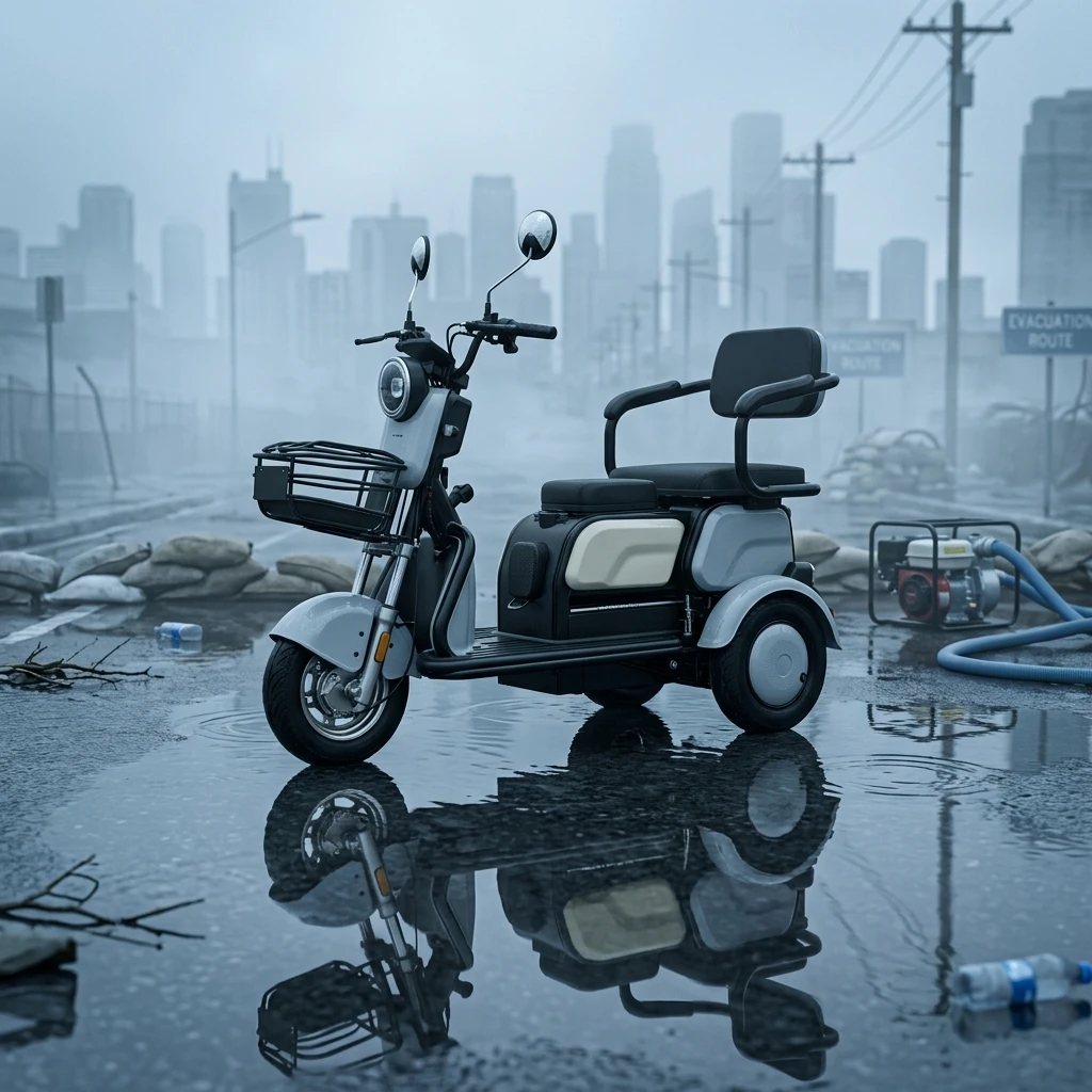 E Tricycle an Adult Electric Tricycle Is an Affordable Three Wheeled Electric Vehicle and a Practical Means of Transportation