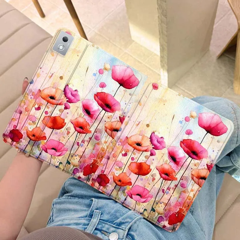 Watercolor Poppy Fl…